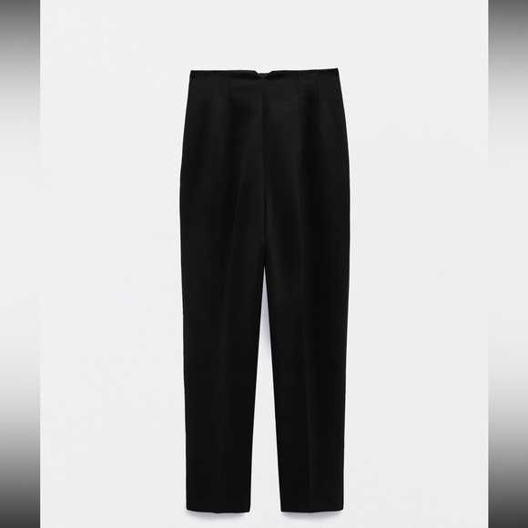 Zara night waist pant/ trouser/ black / size M - Picture 3 of 3